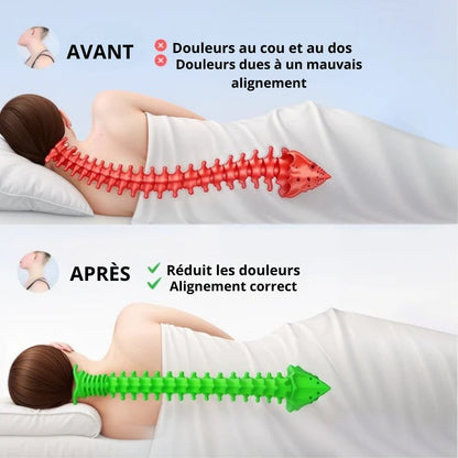 Oreiller ergonomique cervical SolaHome™ – Confort multiposition